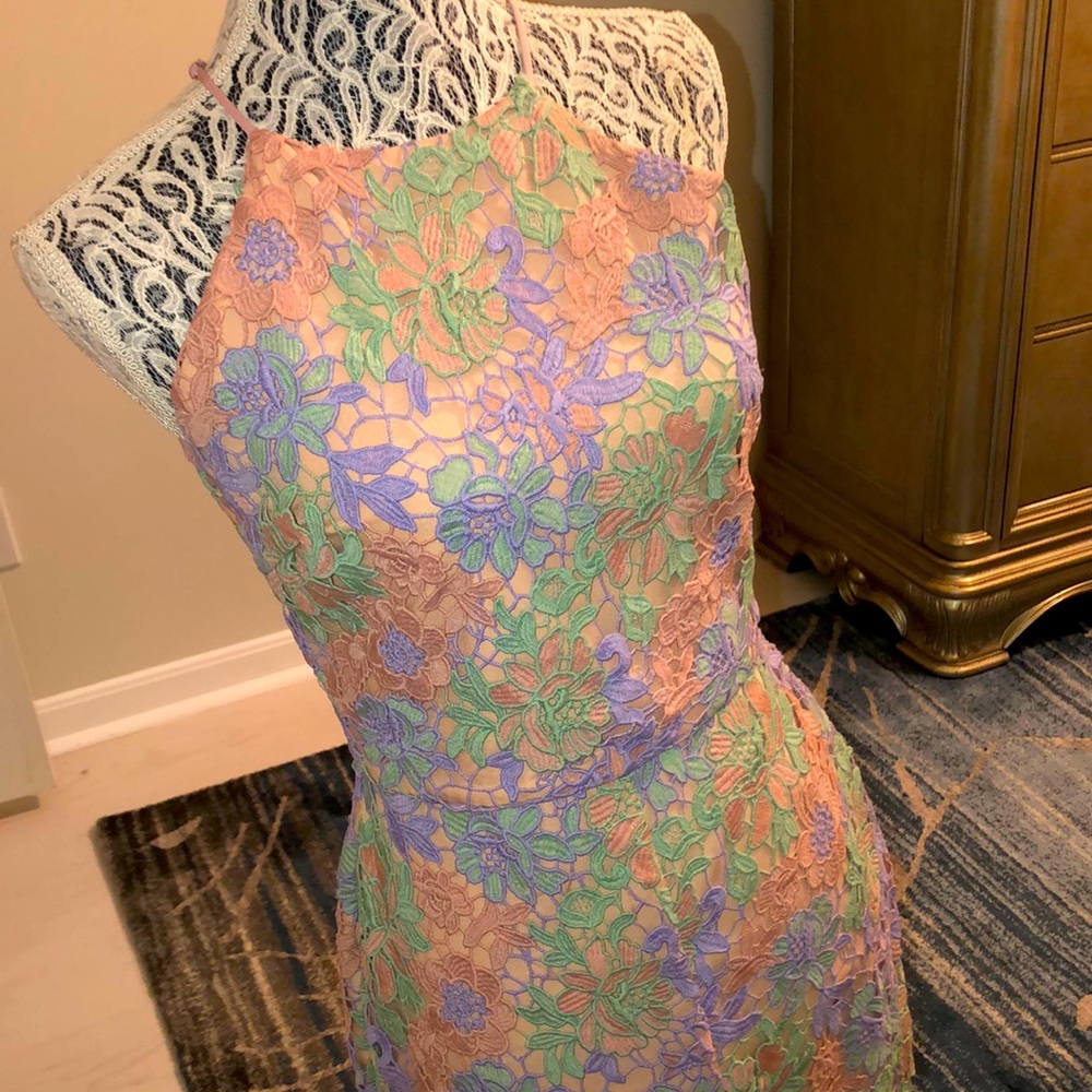 COPY - Derby Dress- Beautiful floral stitch dress